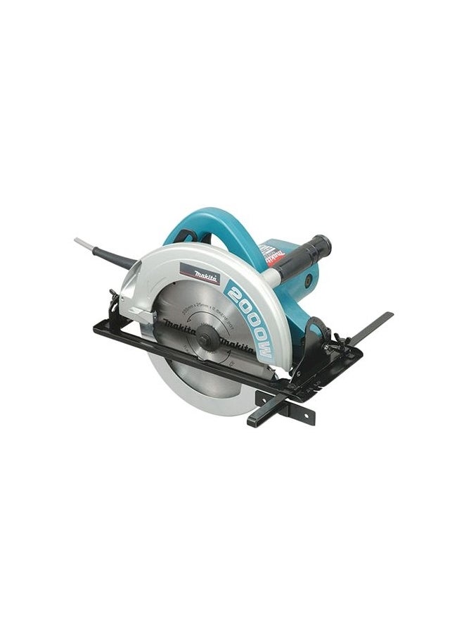 Makita Round Saw Machine 235mm ( 9-1/4 inch ), 2000W, 4100rpm, 7.2kg Blue/Silver - Image 1