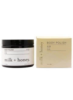 milk  honey Exfoliating Body Polish No 5 with Coconut Vanilla and Lemon Exfoliating Body Polish Body Scrub for Women and Men 7 oz