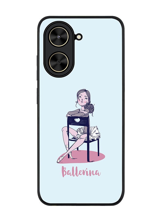 Stylizedd For Xiaomi Poco C71 / Redmi A5 4G Case,Slim fit Camera Protection, Shockproof Thin Phone cover  - Ballerina