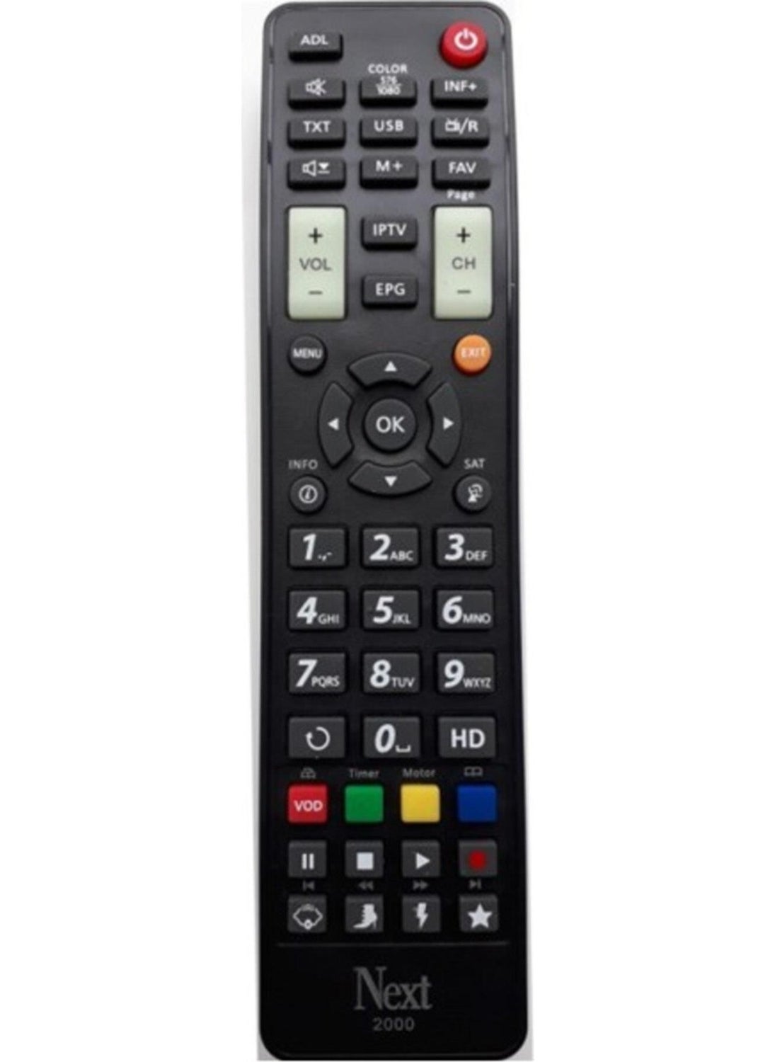 2000HD Original Remote Control