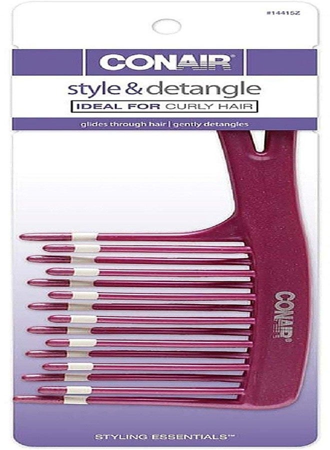 Conair Comb Detngle Size Ea, Pack of 2