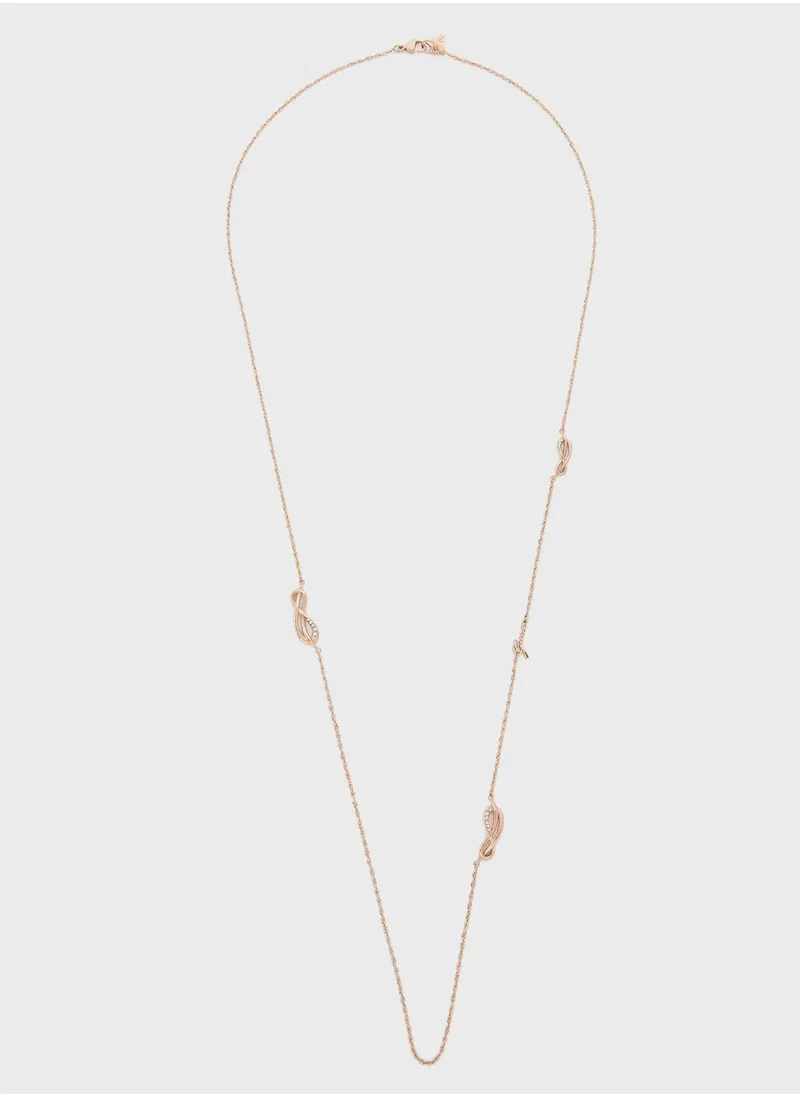 GUESS Pave Infinity Necklace