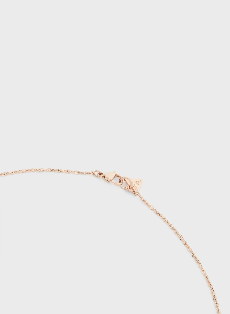 GUESS Pave Infinity Necklace