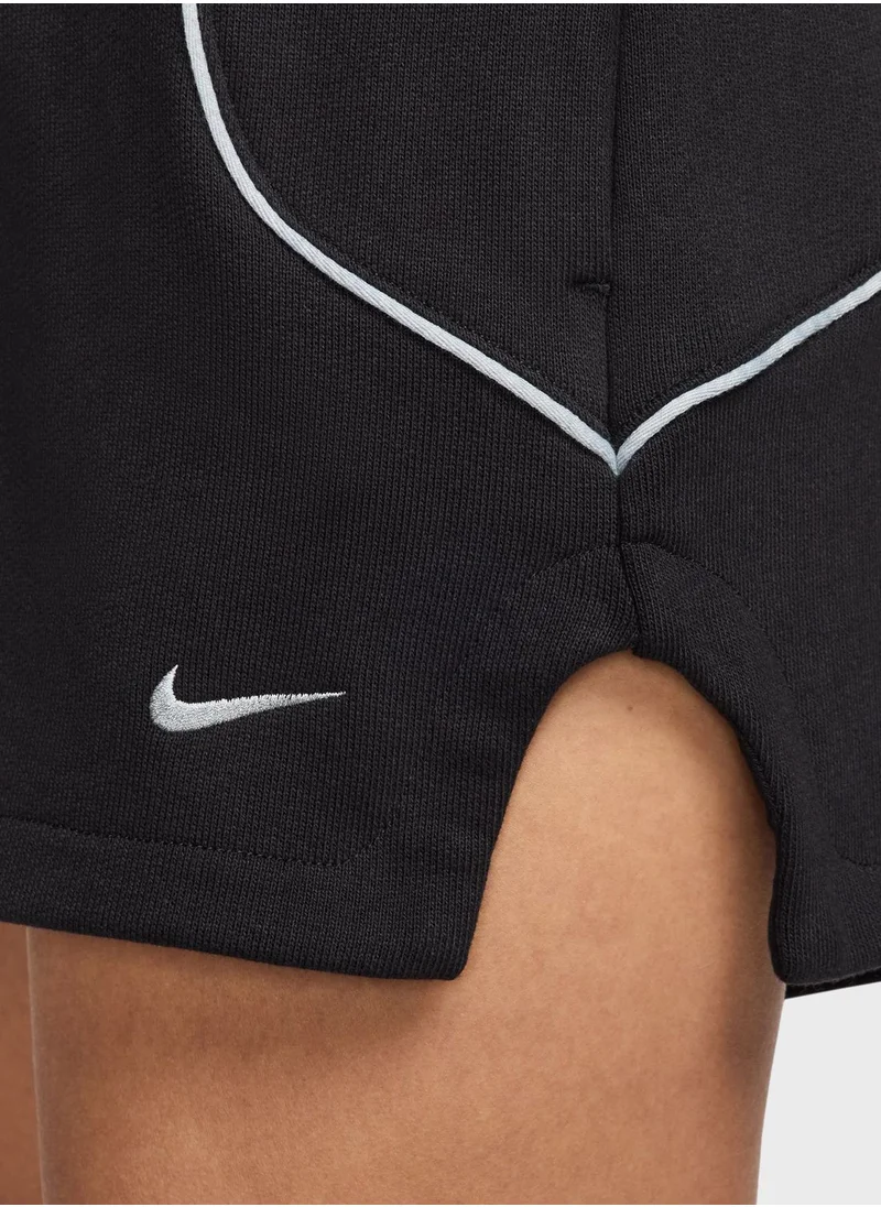 Nike 2" Nsw Street High Rise Fleece Shorts