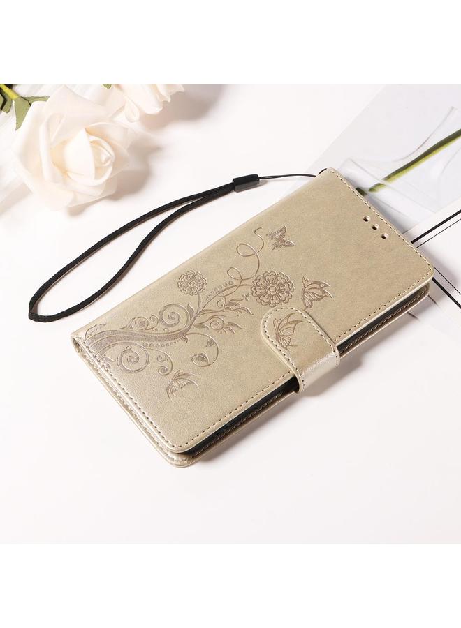 erorex Case For vivo V50 Lite 4G / 5G Embossed Butterfly Flowers Leather Phone Case - Image 2