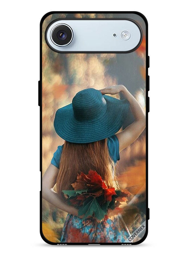 Covernex Apple iPhone Air Protective Case Cover Hat Girl Hiding Love Leaves - Image 1