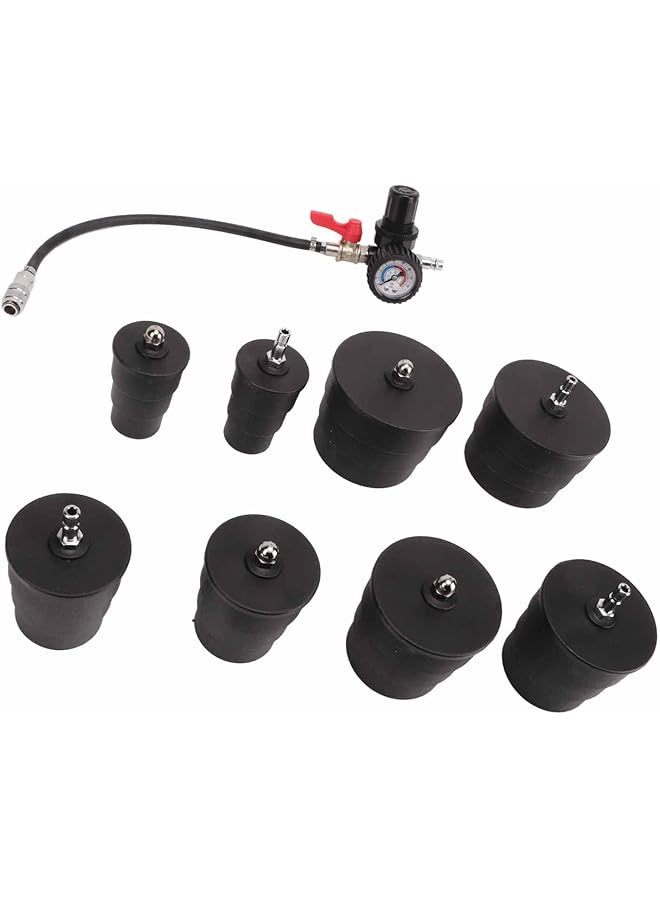 Generic Turbocharger Boost Tester, 9 Pcs 4 Pair Adapters System Leakage Tester For Cool System  - Image 5