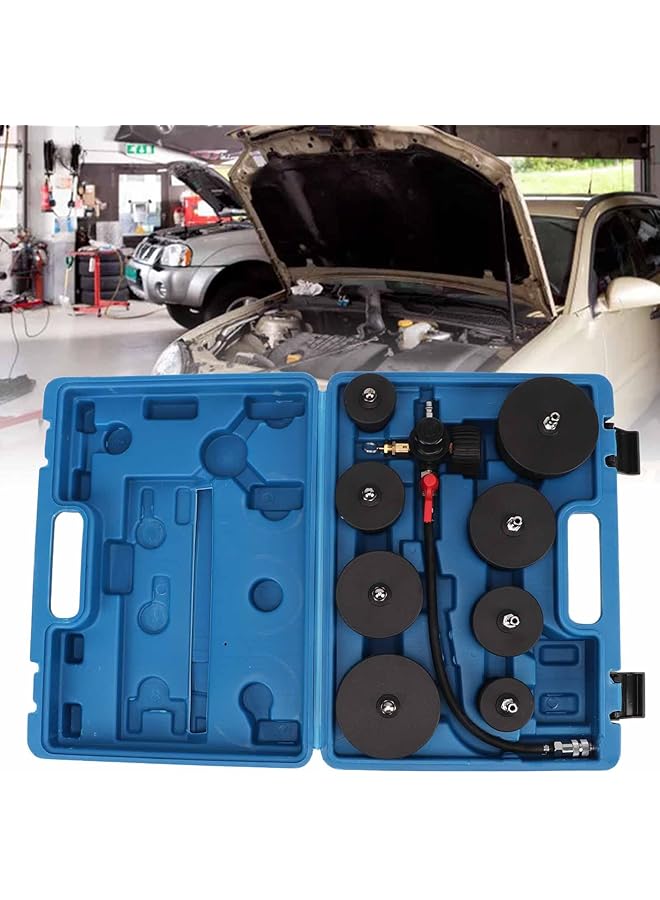 Generic Turbocharger Boost Tester, 9 Pcs 4 Pair Adapters System Leakage Tester For Cool System  - Image 2