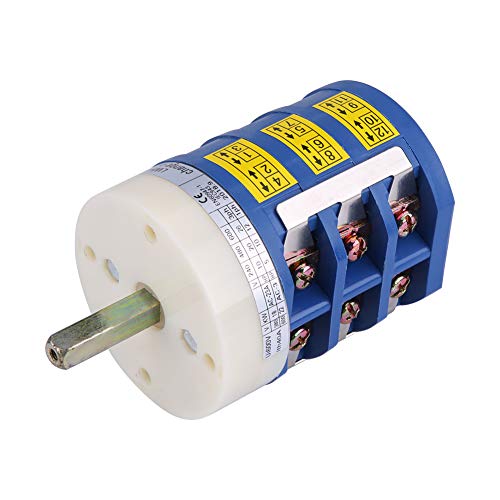KIMISS Forward Reversing Switch, 220V/380V 40A Tire Changer Machine Motor Forward Reverse Switch Turn Table Pedal Switch - Image 1