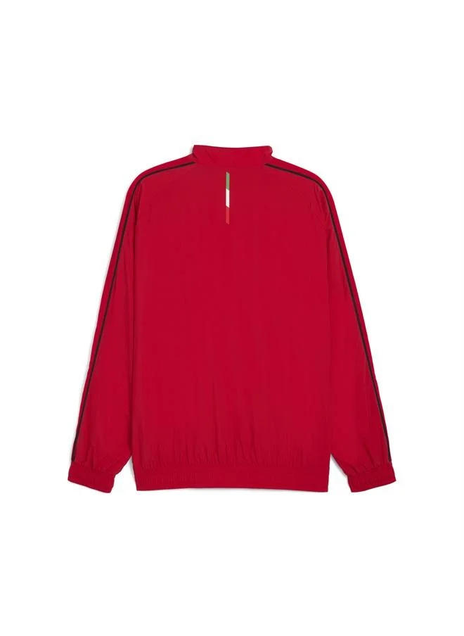 Puma Rosso Corsa Scuderia Ferrari HP Race T7 Oversized Jacket Men for Men | Best Price UAE