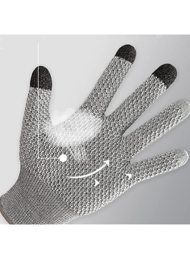 MANBO Level 5 Cut Resistant Safety Gloves, High Performance Protection for Cooking, Wood Carving & DIY Projects - Image 2