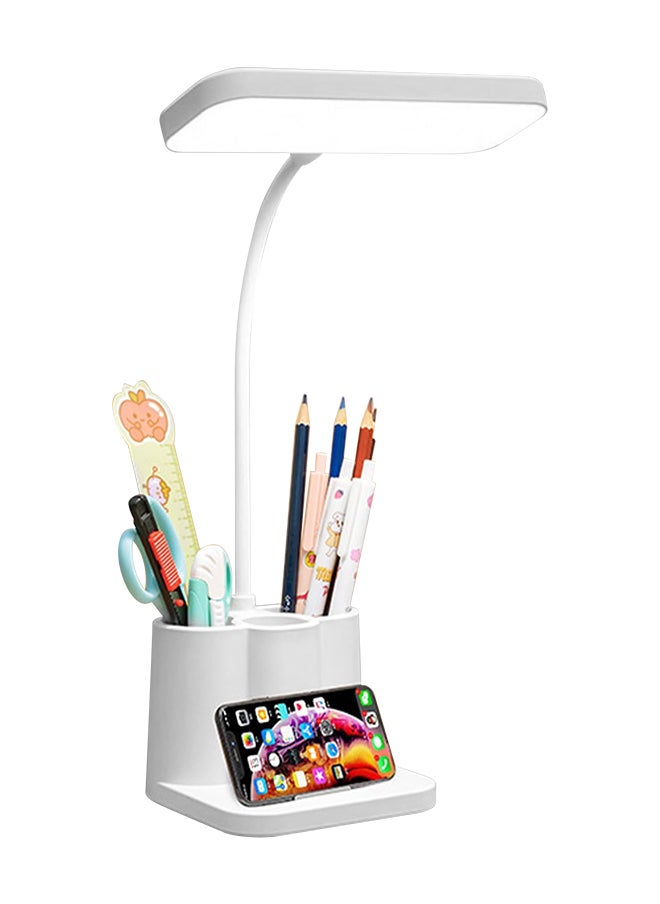 Necomi 360° Flexible LED Desk Lamp with 3 Color Modes Dimmable Touch Control Study Lamp White  - Image 1