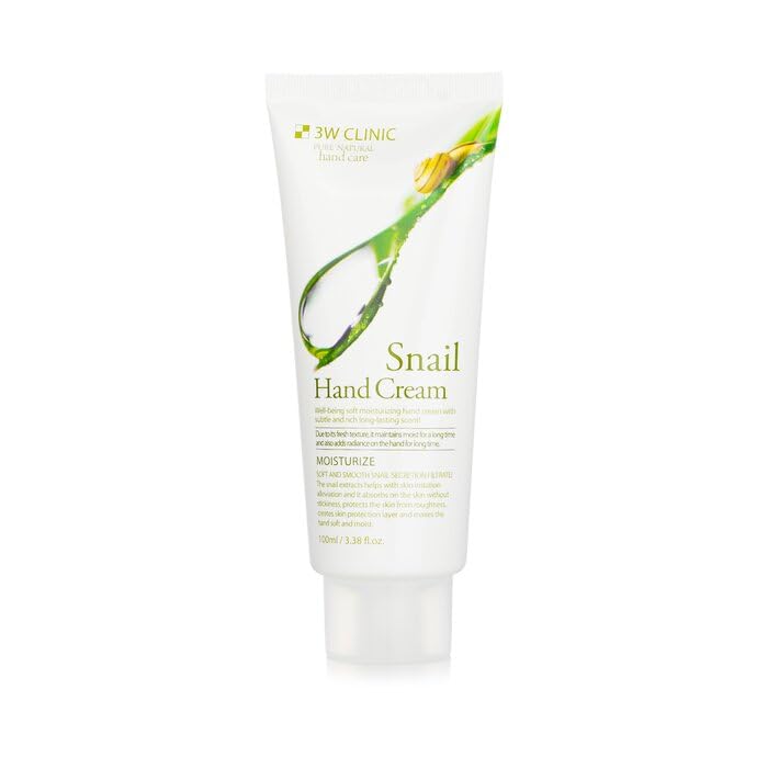 3W Clinic Hand Cream, Snail, 3.38 Ounce - Image 4