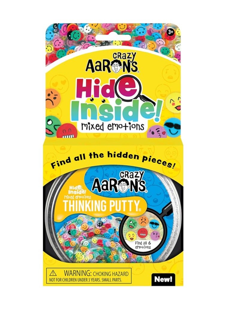 Crazy Aaron's Crazy Aaron Thinking Putty - Mixed Emotions, UK Safe, Sensory Toy for Kids Ages 3+ - Image 1