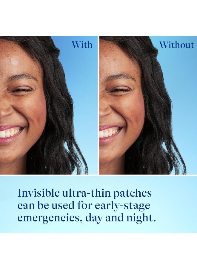 ديفرين رقع حب الشباب من ديفرين، رقع البثور للبشرة المعرضة لحب الشباب، مكونة من حمض الساليسيليك والسينتيلا، رقعة قوية ثلاثية المفعول ليلاً ونهارًا، تم اختبارها من قبل أطباء الجلدية، 36 قطعة - Image 3