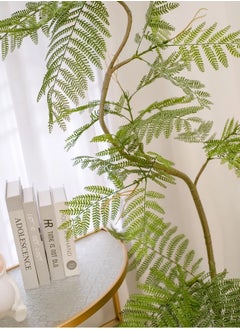 Merry Moments Artificial Trees Artificial Plants Faux Plants Fake Tree Fake Green Interior Artificial No Care Required for Home Indoor Office Everfresh Pot Included Height 2m  - Image 5