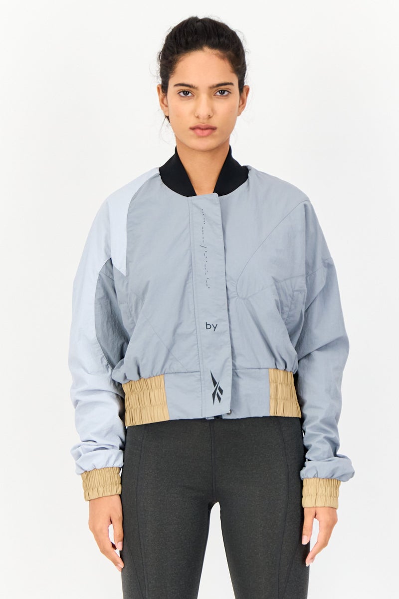 Reebok Women Brand Logo Outdoor Jacket, Multicolor - Image 1