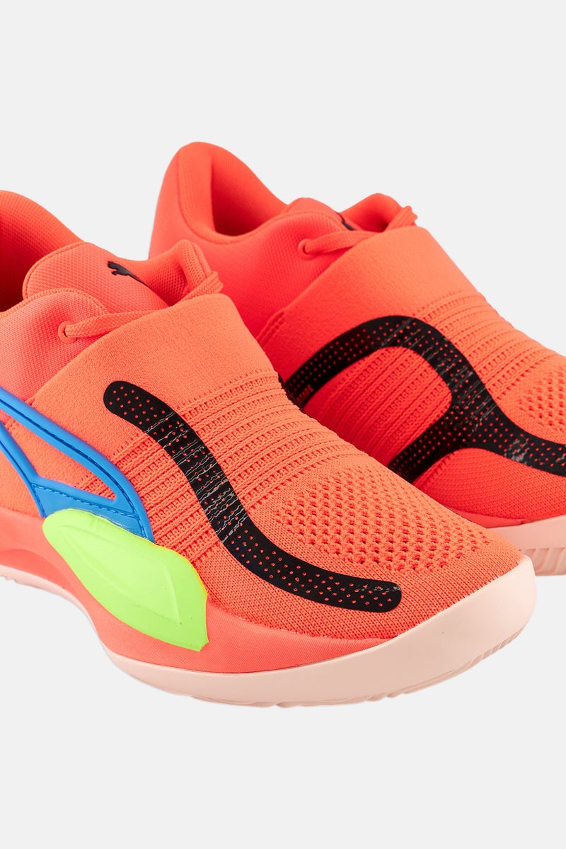 PUMA أحذية جري للرجال من رايز نيترو مزودة بأربطة، برتقالي - Image 4