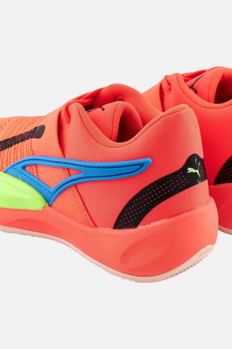 PUMA أحذية جري للرجال من رايز نيترو مزودة بأربطة، برتقالي - Image 2