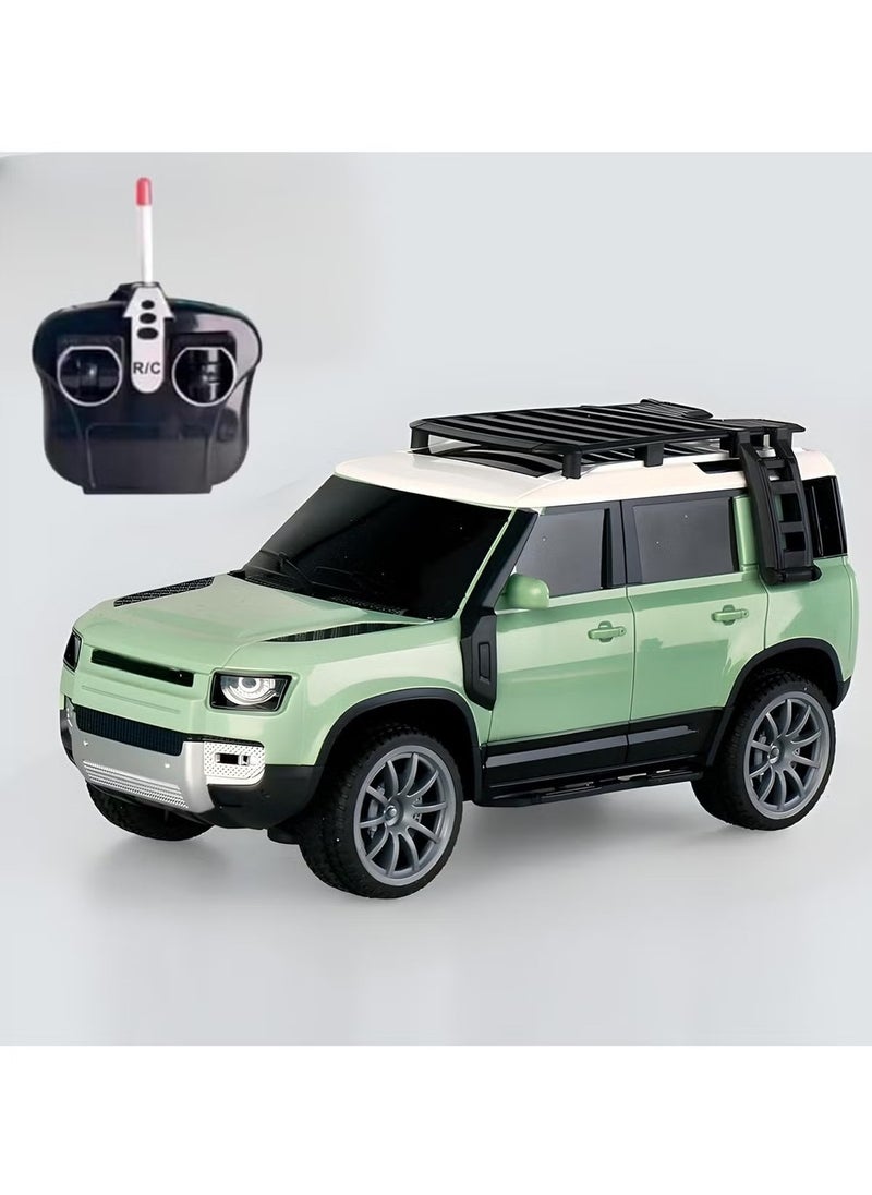 Land High-Speed Off Road RC Defender Light-Up Remote Control Racing Car Toy | Ultimate Gift for Kids Remote Control Car for Kids  - Image 1