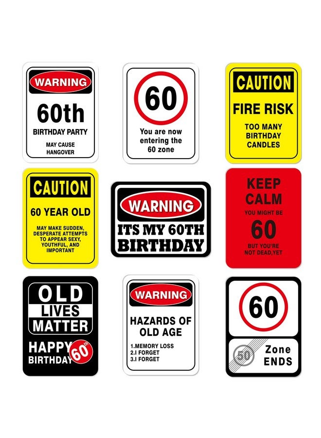 ويرنساي ديكورات عيد الميلاد الستين من WERNNSAI - 9 قطع لافتات مضحكة لعيد الميلاد الستين، لافتات حديقة الفناء لحفلة الستين، قطع مركزية للطاولة والباب والجدار والنوافذ واللافتات والصور الدعائية للرجال والنساء، ديكور عيد ميلاد سعيد قديم - Image 1