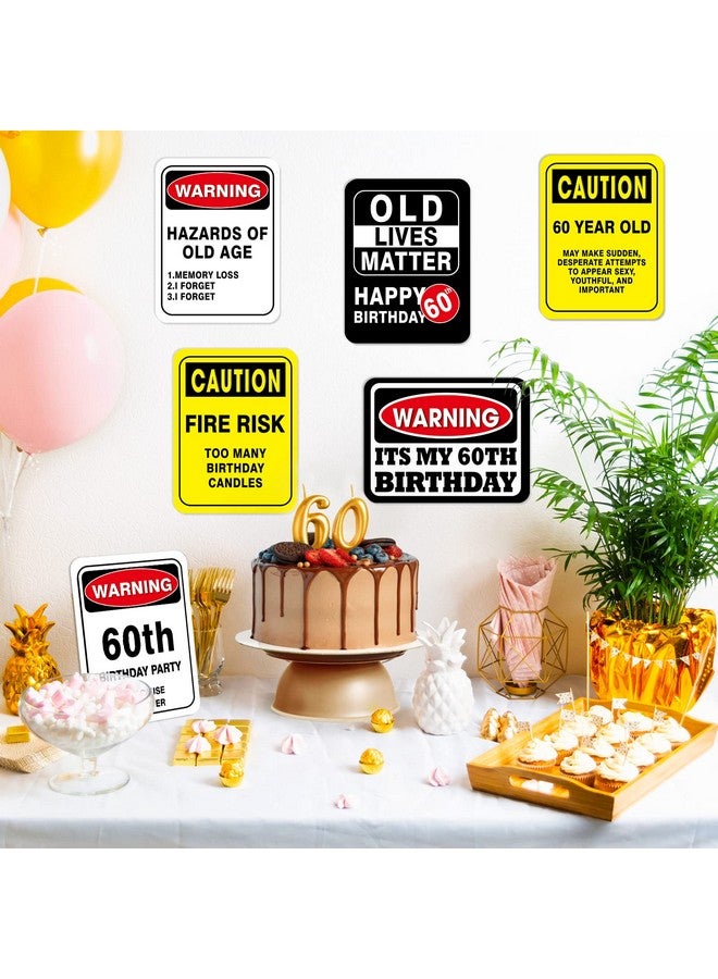 ويرنساي ديكورات عيد الميلاد الستين من WERNNSAI - 9 قطع لافتات مضحكة لعيد الميلاد الستين، لافتات حديقة الفناء لحفلة الستين، قطع مركزية للطاولة والباب والجدار والنوافذ واللافتات والصور الدعائية للرجال والنساء، ديكور عيد ميلاد سعيد قديم - Image 3