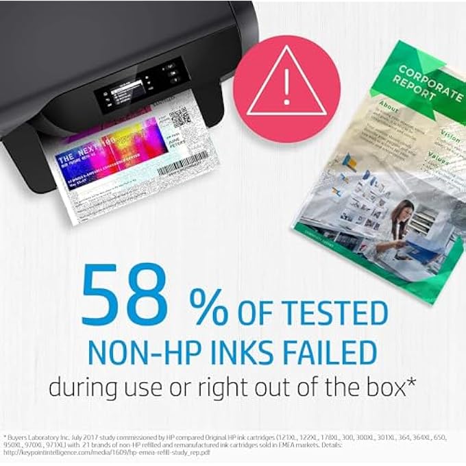 HEWLETT PACKARD 953XL L0S70AE خراطيش حبر أصلية عالية الإنتاجية 2000 صفحة متوافقة مع سلسلة OfficeJet Pro 8700 وسلسلة OfficeJet Pro 7700، أسود - 1 قطعة - Image 2