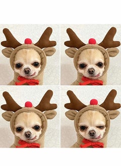 Y&D Dog Hoodie, Pet Cat Halloween Costumes, Basic Sweater Coat Cute Elk Shape on Warm Jacket Cold Weather Clothes Outfit Outerwear for Cats Puppy Small Dogs  - Image 5