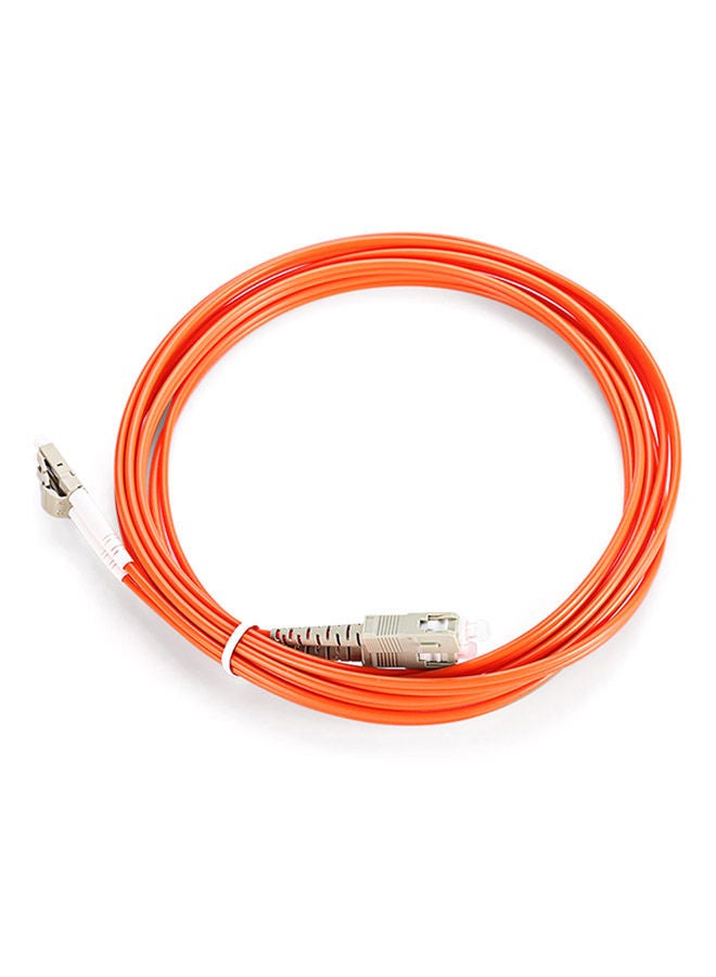 NIBEMINENT Optical Fiber Cable 3meter Orange