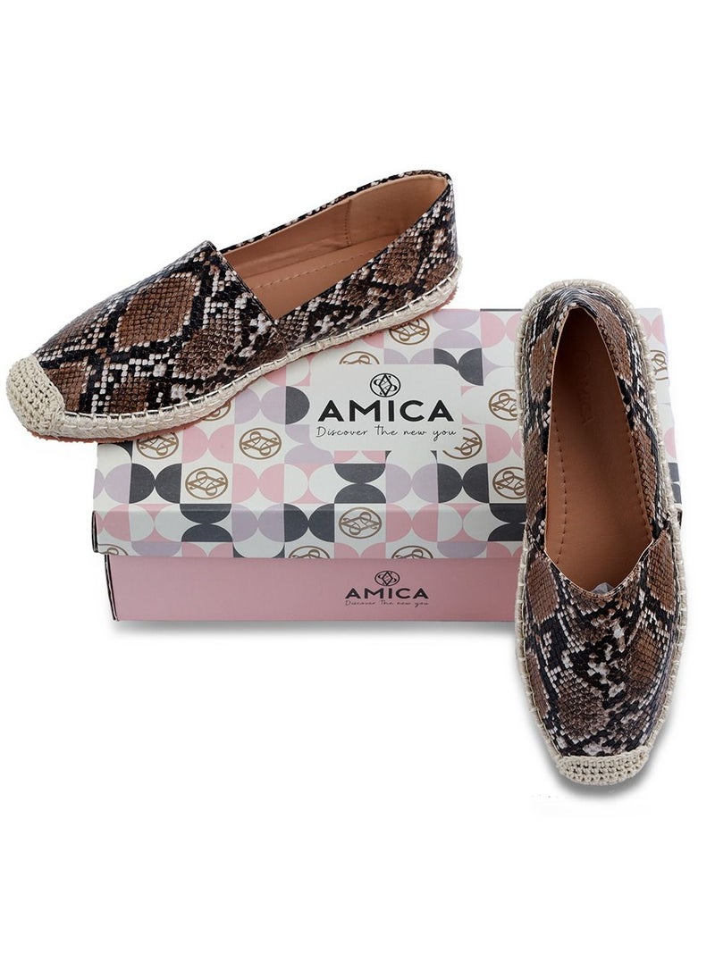 AMICA - Lina Ladies Espadrilles shoes-Size 39 - Image 1
