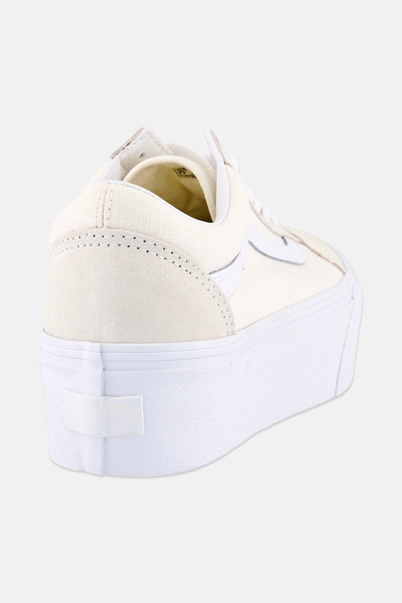 VANS أحذية التزلج النسائية القديمة من Old Skool Stackfo، بيج - Image 2