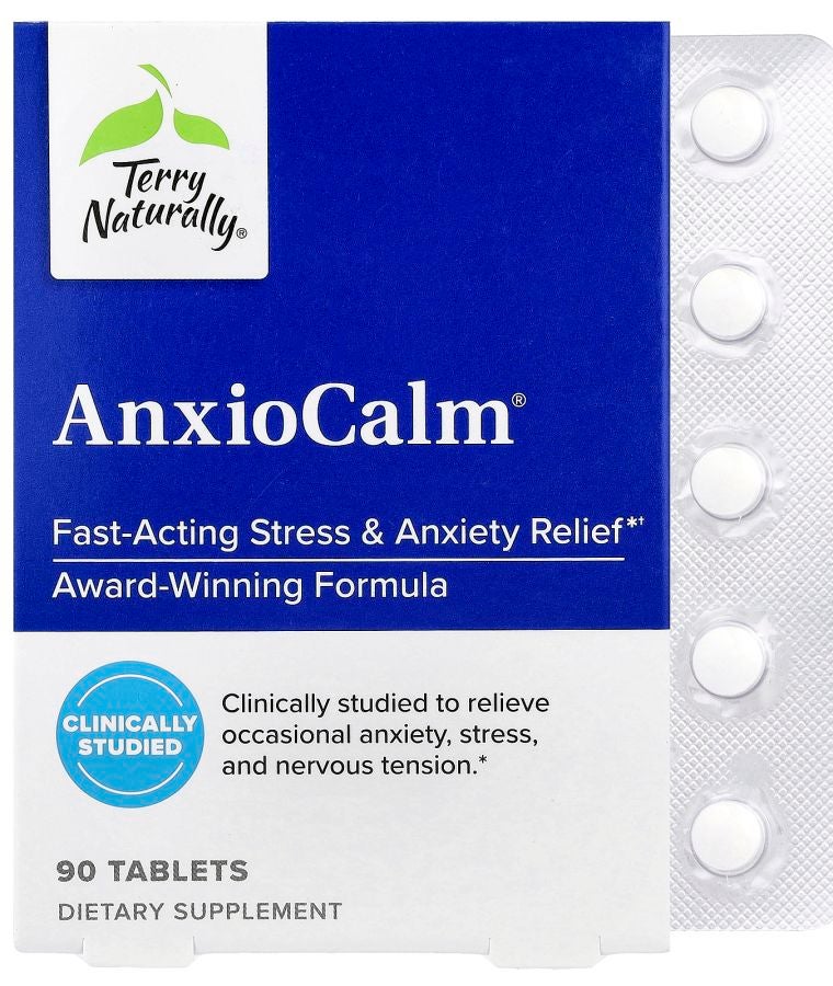 Terry Naturally AnxioCalm® 90 Tablets (20 mg per Tablet)
