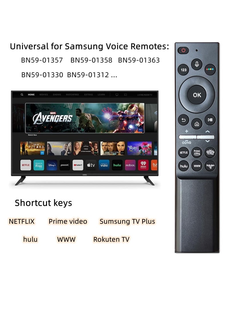 ELTRAZONE A6 Universal Voice Remote Control for All Samsung LED QLED 4K 8K UHD HDR Smart TVs – Compatible with BN59-01363, BN59-01357, BN59-01358, BN59-01330 & More – Voice Activation, Easy Setup, Solar-Powered - Image 5