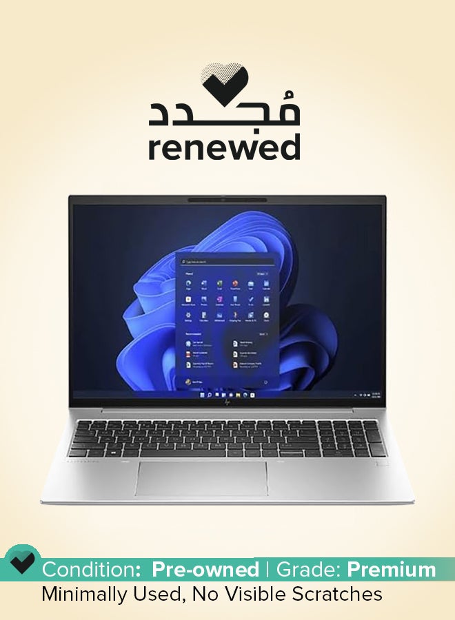 HP Renewed - EliteBook 860 G10  Laptop With 16-Inch WUXGA Display,Intel Core i5-1335U Processor/12-Core/13th Gen/16GB RAM/512GB SSD/Windows 11 Pro English Silver - Image 1