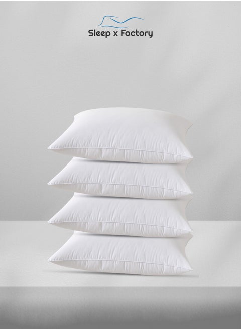 4 Soft Sleeping Pillows