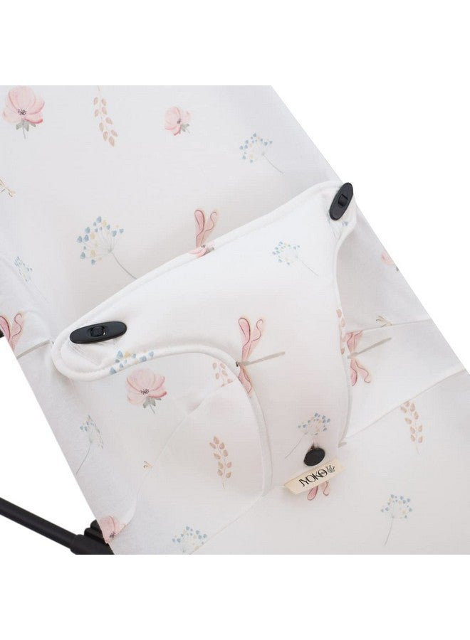 JYOKO JYOKO KIDS Cover Liner Compatible with Baby Bouncer Babybjorn Soft, Balance, Bliss and Mini (Cotton, Dragonfly) - Image 4