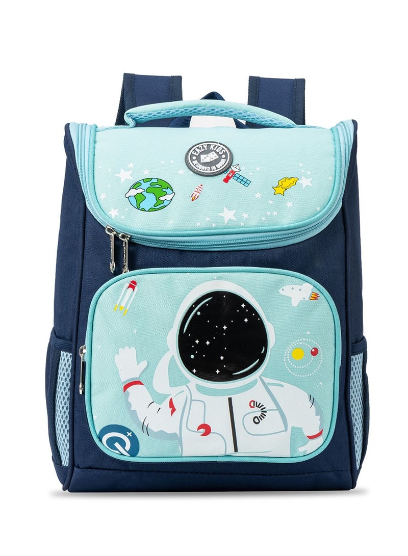 Eazy Kids Eazy Kids 16inch Astronaut Space School Backpack-Blue  - Image 1