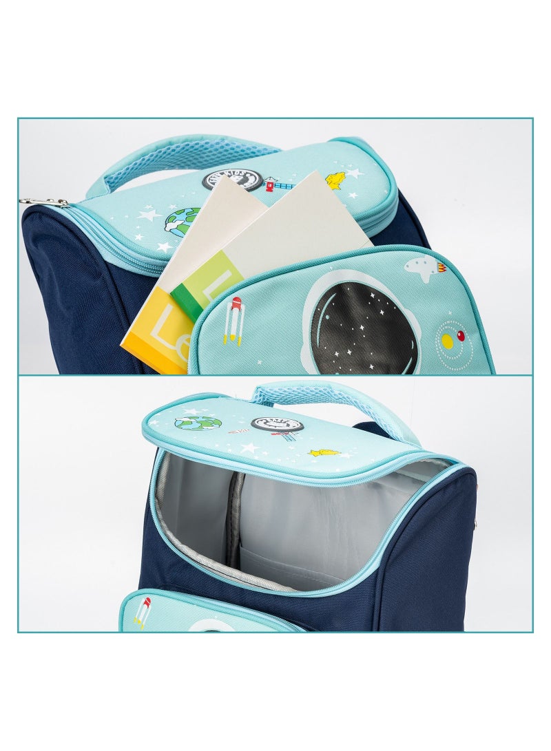 Eazy Kids Eazy Kids 16inch Astronaut Space School Backpack-Blue  - Image 4