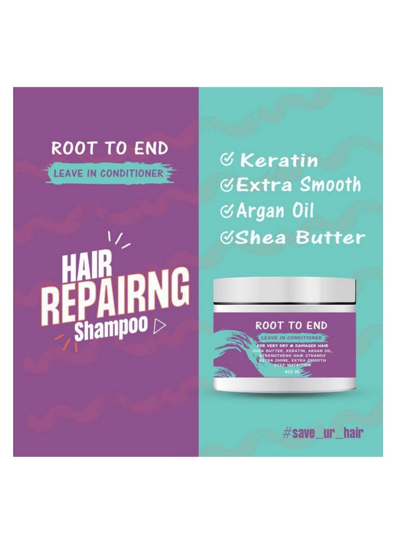 ROOT TO END - Leave In Conditioner 400gm‏ - Image 1