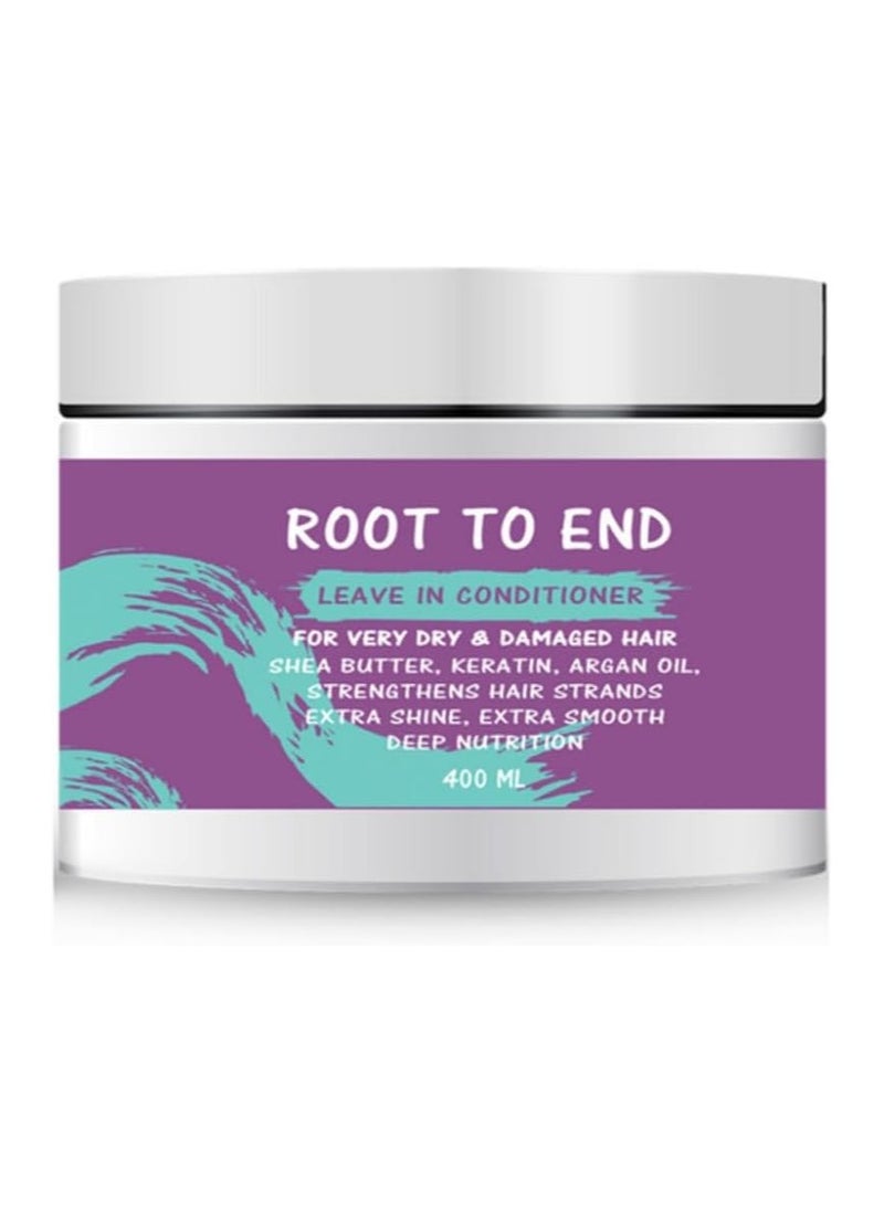 ROOT TO END - Leave In Conditioner 400gm‏ - Image 1
