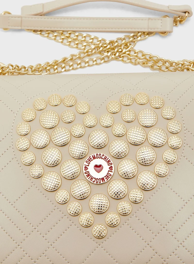 Love Moschino Wide Strap Crossbody