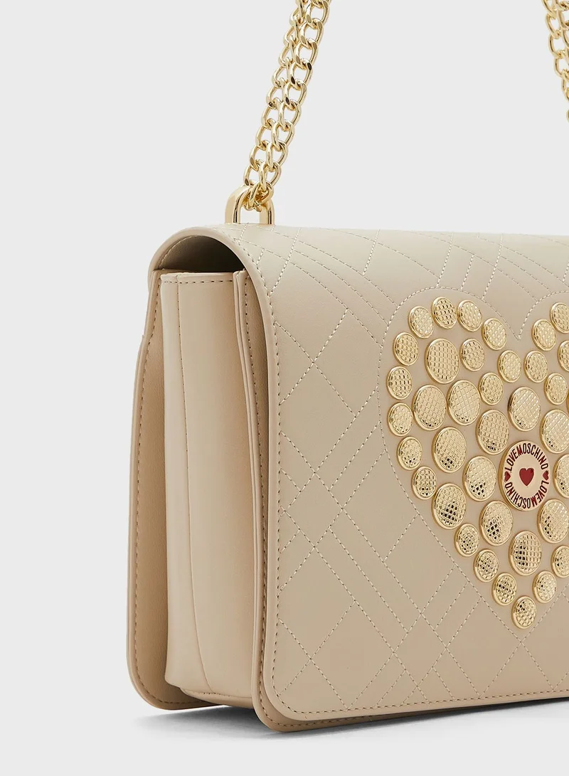 Love Moschino Wide Strap Crossbody