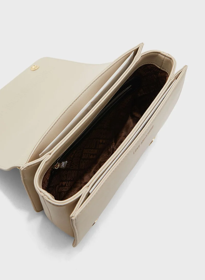 Love Moschino Wide Strap Crossbody