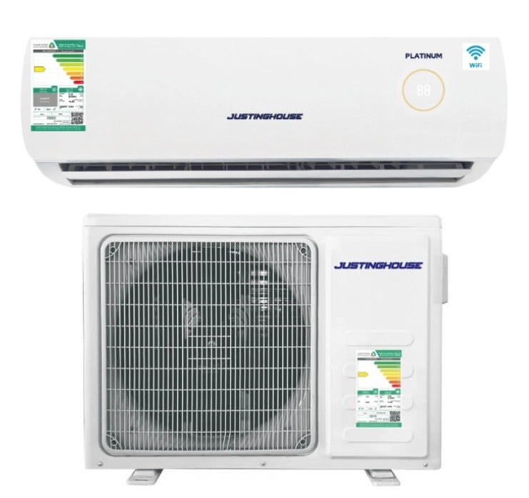 جوستنج هاوس مكيف سبليت جستنغ هاوس بارد 18,000 وحدة واي فاي - بلاتينيوم موديل JHSP-18C-WF - Image 1