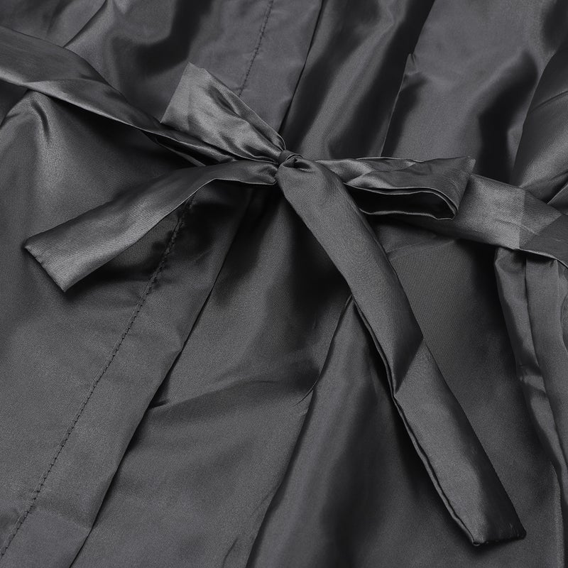 Salon Client Gown Robes Cape Hair Salon Smock for Clients ( Grey) - Image 4