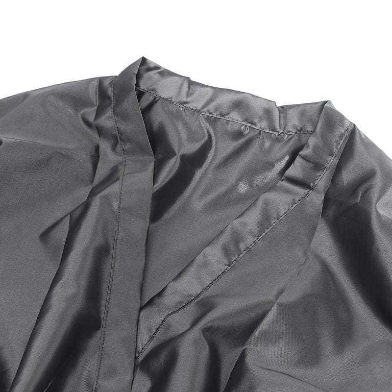Salon Client Gown Robes Cape Hair Salon Smock for Clients ( Grey) - Image 3
