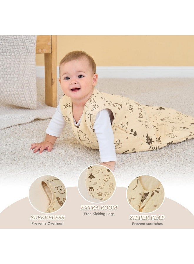 Looxii Baby Sleep Sack - 12-18 Months 2.5 TOG Wearable Blanket, Cotton Quilted Toddler Sleeping Sack with 2-Way Zipper for Warm Winter - Image 4