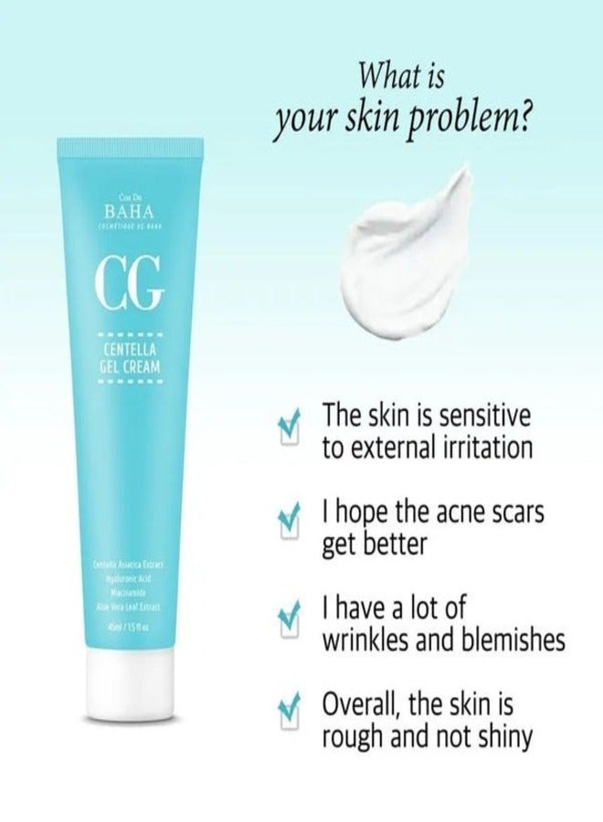 Cos De BAHA Cos De Baha Centella Gel Cream 45ml (Cg)  - Image 3