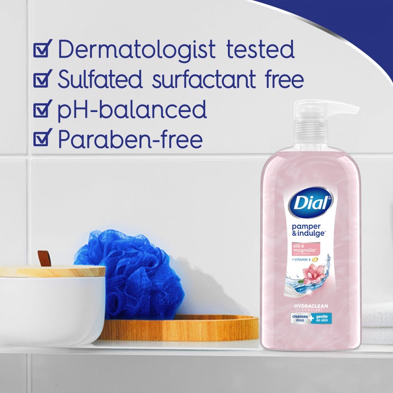 Dial Body Wash, Silk & Magnolia, 23 fl oz (Pack of 3) - Image 3