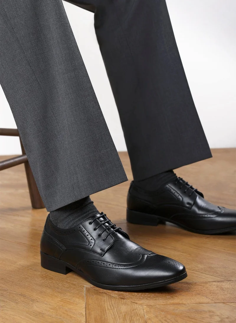 ويرز ذات فروم 'Dominic' Lace Up Derby Textured Formal Dress Work Shoes
